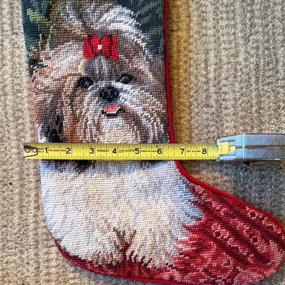 Shih Tzu Dog Christmas Stocking - Picture 3 of 5